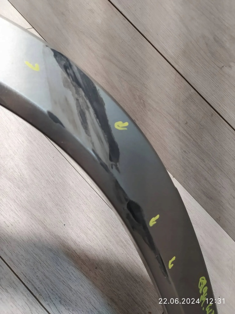 8994. mercedes gle amg молдинг крыло левый задний  a1678800105 в Украине