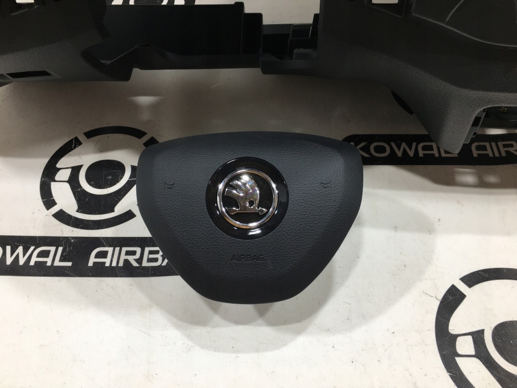 фото №9, Skoda fabia 3 iii 18-20 приборная панель панель  подушка безопасности подушки безопасности ремни oryg демонтаж