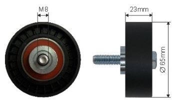 фото №1, Ролик направляющая fiat albea palio strada 1996-