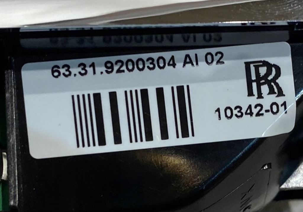 фото №6, Rolls royce ghost wraith dawn лампа l 63319200304