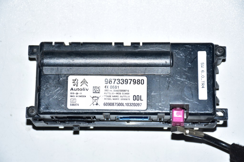 фото №1, Citroen c5 iii модуль bluetooth