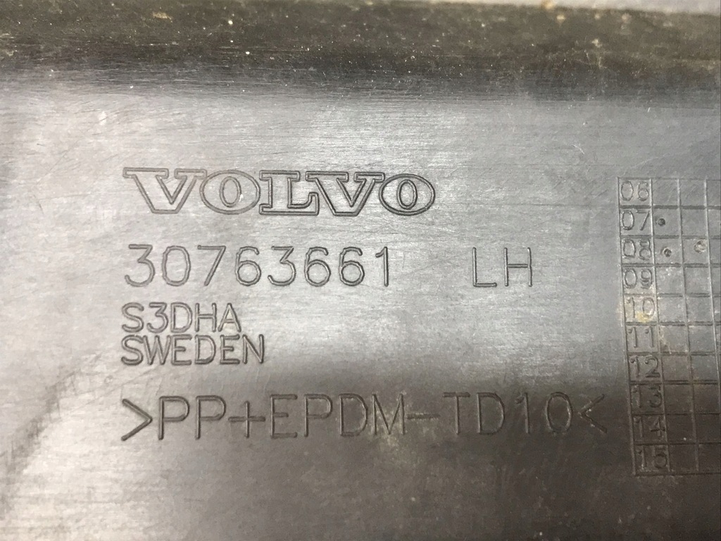 фото №12, Volvo xc70 ii молдинг поріг накладка поріг ліва 30763661