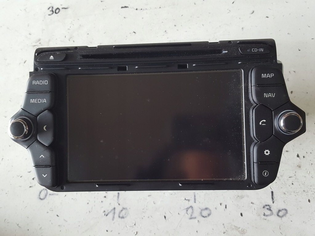 фото №1, Kia ceed 2 ii 12-16r радио навигация 96560-a2000wk