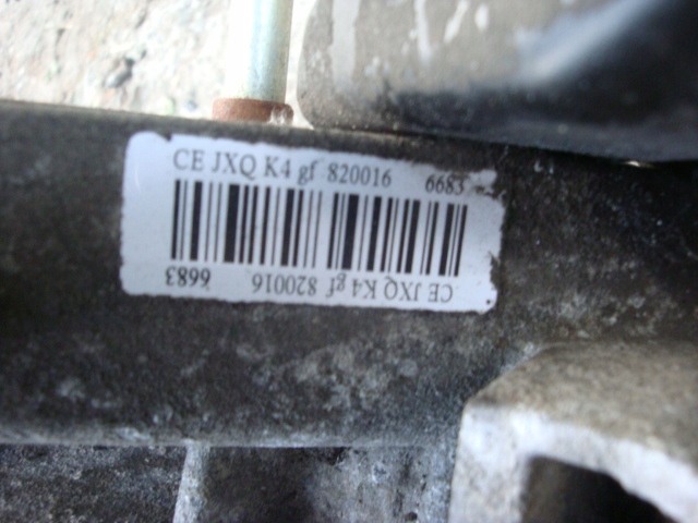 фото №6, Коробка передач передач jxq k4gf nissan note renault 1.5dci