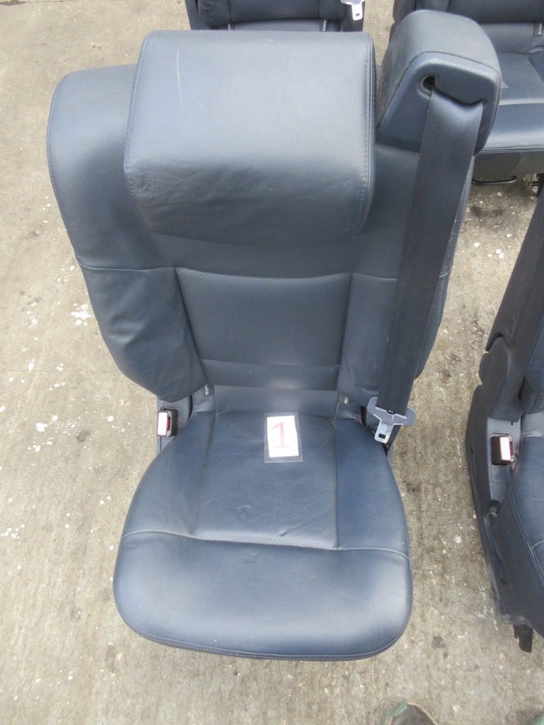 фото №6, Renault espace iv сиденье левый правый перед задняя drugi ряд trzeci ряд кожа