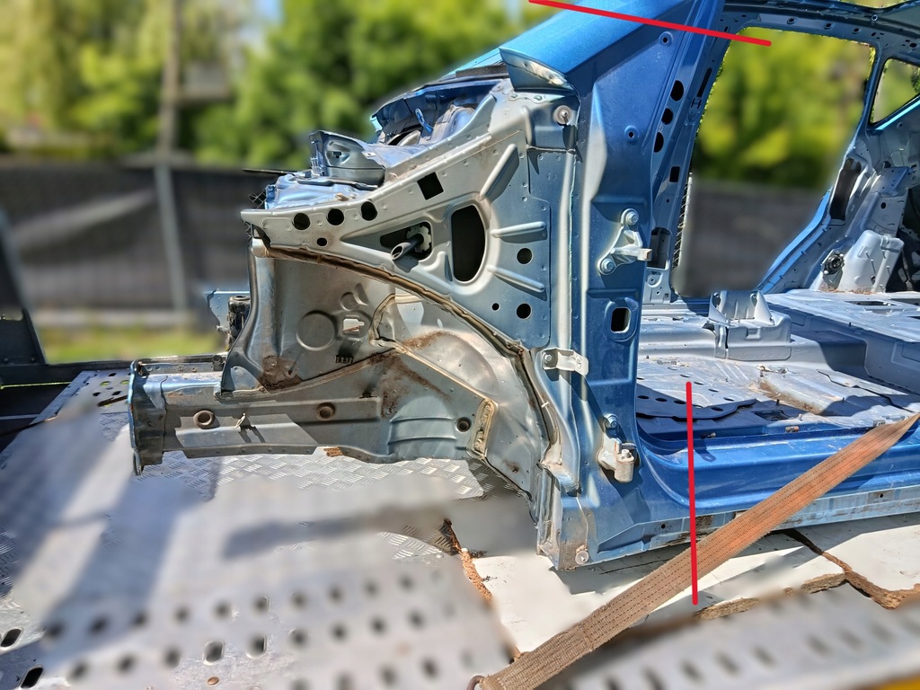 фото №1, Чверть лонжерон ліва перед передня підкрилок mercedes benz a w169 955