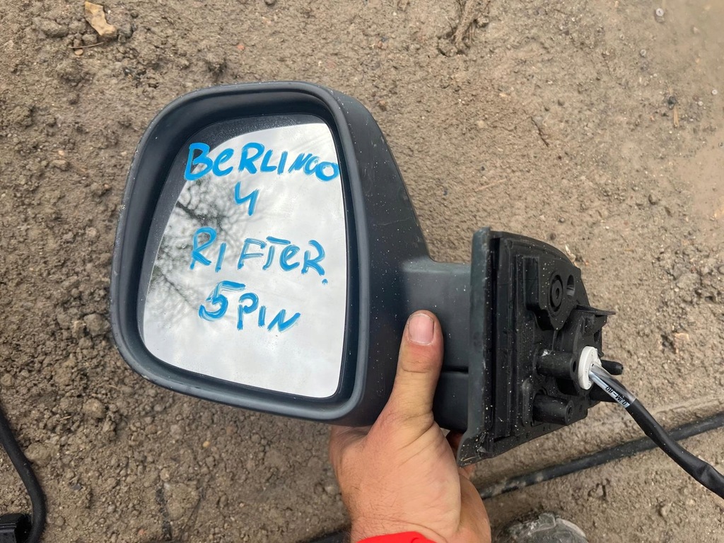 фото №1, Berlingo iv зеркало левая 5pin