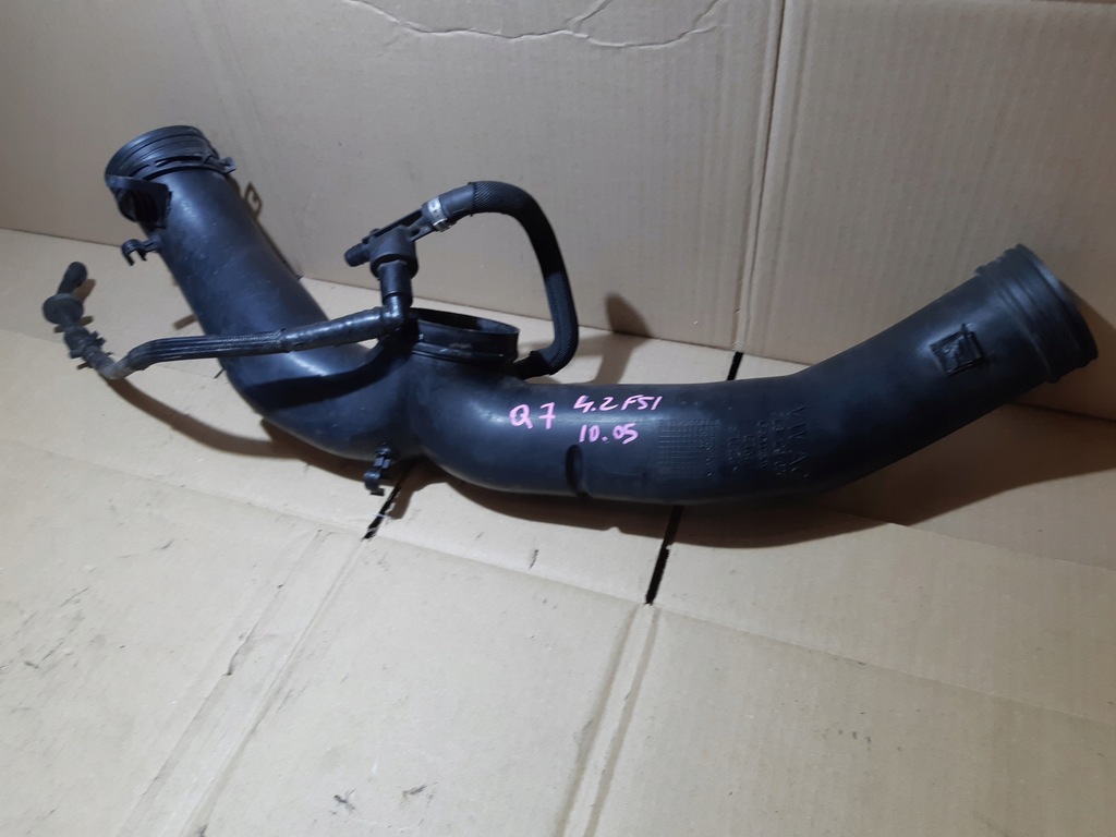 фото №7, Audi q7 4l 4.2 fsi шланг труба повітря 7l8129627a