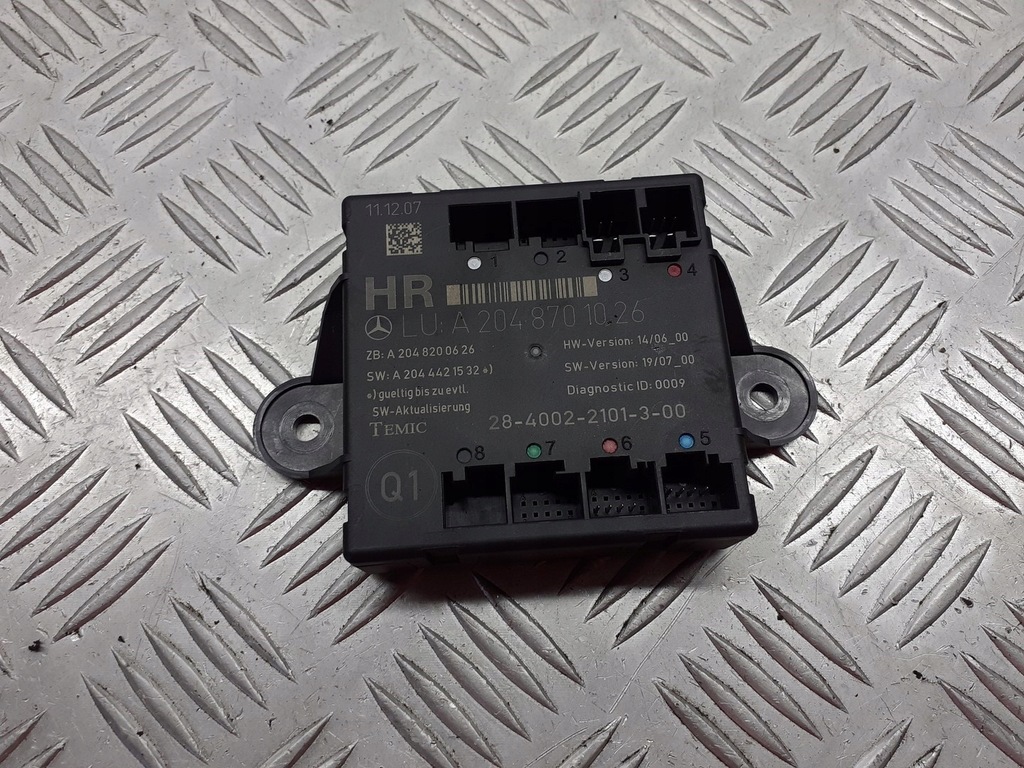 фото №1, Модуль двері правий задня mercedes w204 2.2 cdi a2048701026