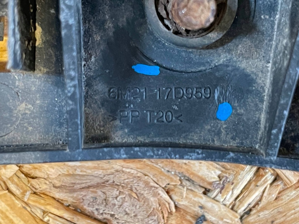 фото №7, Ford s-max smax mk1 i 06-14 направляющая кронштейн кронштейн бампера левый перед