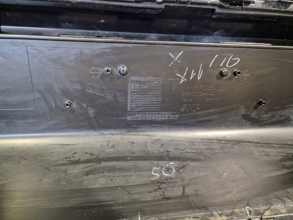 фото №14, Porsche taycan sport design бампер+ диффузор задняя