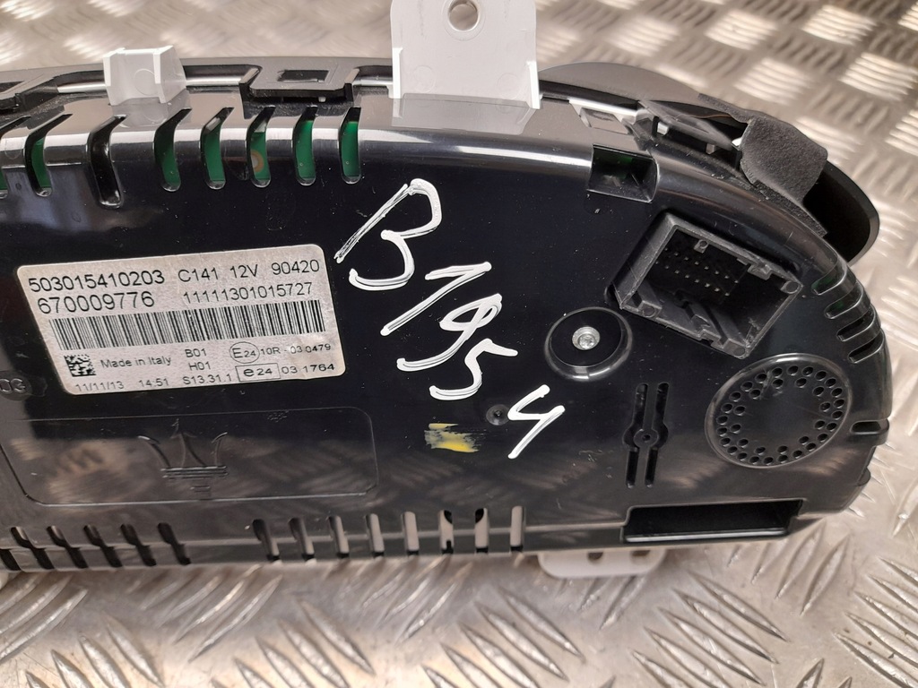 фото №7, Панель приладів приладова maserati ghibli 2015 mph 5550102919