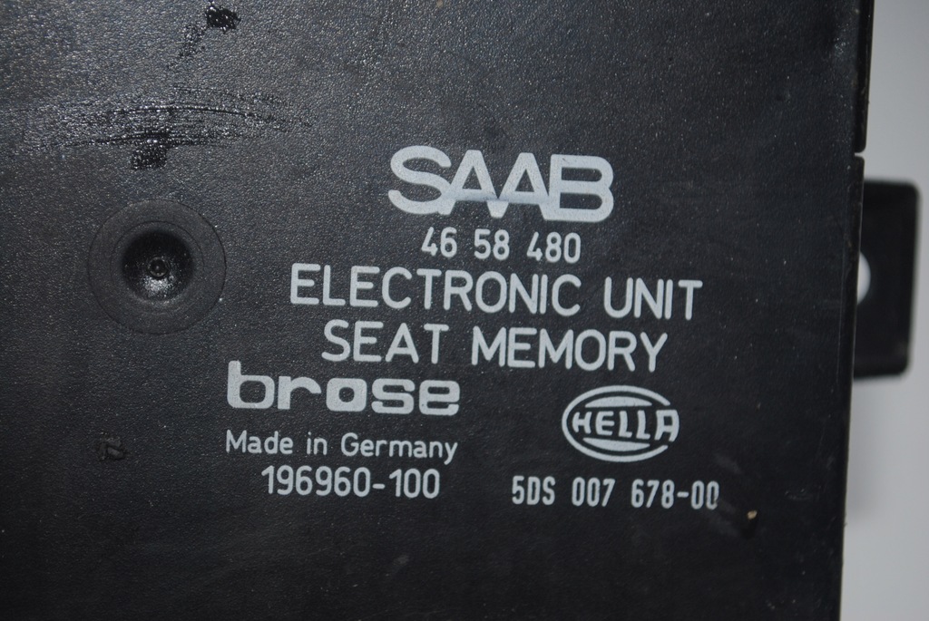 фото №6, Модуль комфорта блок управления сиденье saab 9-3 4658480