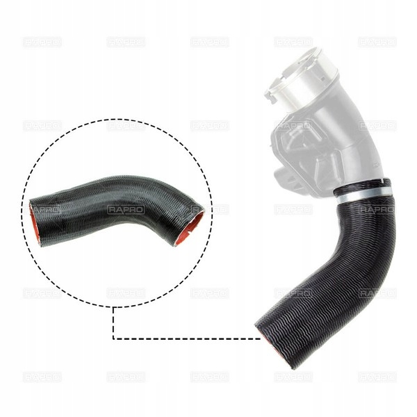 фото №2, Шланг інтеркулер радіатора повітря rapro do volvo v90 ii 2.0 t8