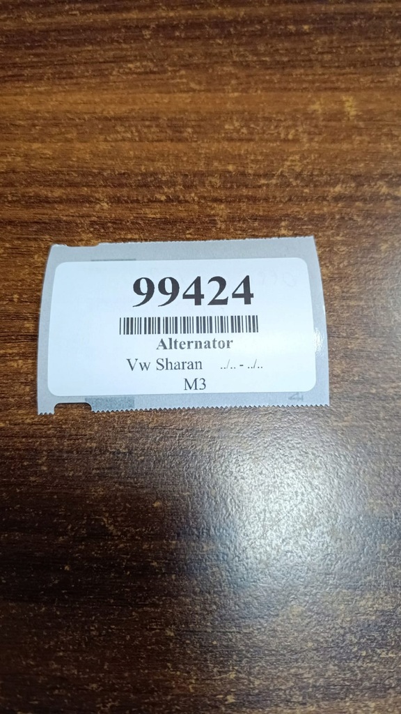 фото №7, Vw sharan 1.9 tdi генератор 0986047250