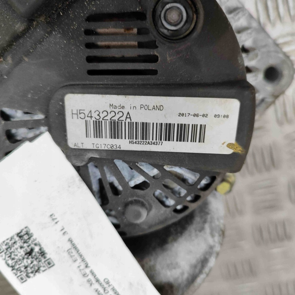 Генератор bmw x6 e71, e72 h543222a 28463248 3.0l 173kw 2008 с Разборки