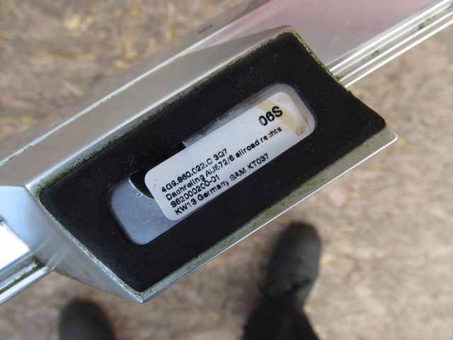 фото №6, Audi a6 c7 allroad kombi рейлинги кровельные комплект 4g9860022c 4g9860021c