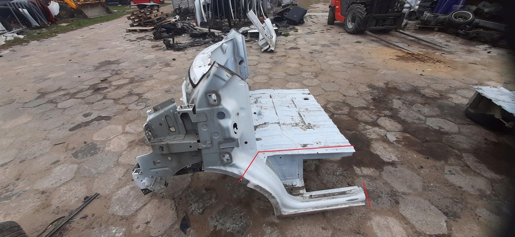 фото №1, Порог подножка левый renault master iii dqng