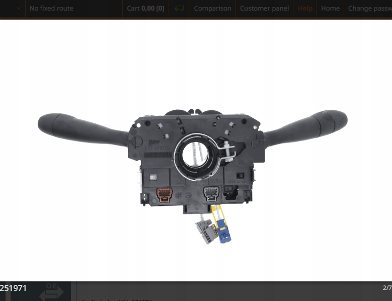 фото №2, Переключатель света citroen