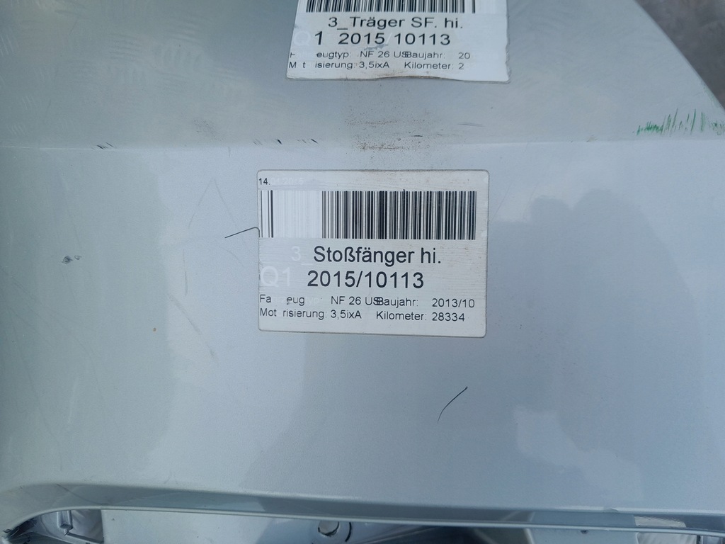 фото №8, Бампер задня задній 7366969 pdc bmw x4 f26 13-