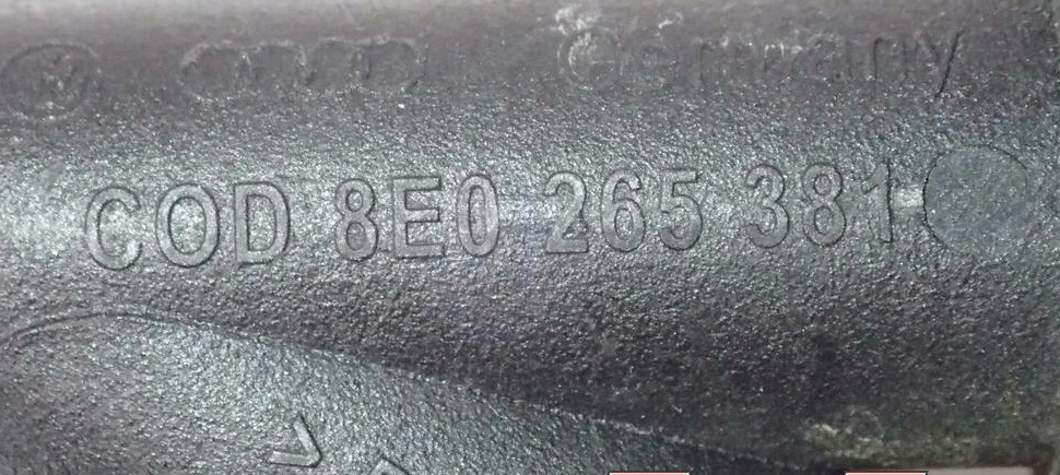 фото №6, Wąż труба wody обігріву 4f1819350ag audi rs6 c6