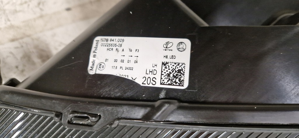 фото №12, Skoda karoq lift full led лампа перед ліва права 2021-2024r
