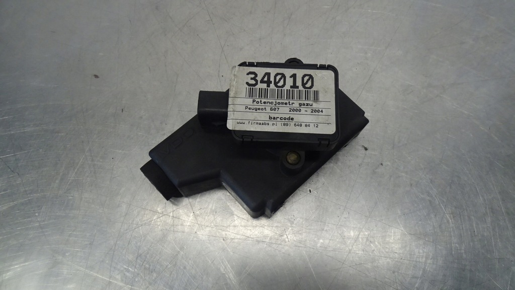 фото №1, Потенціометр газу peugeot 607 2.2