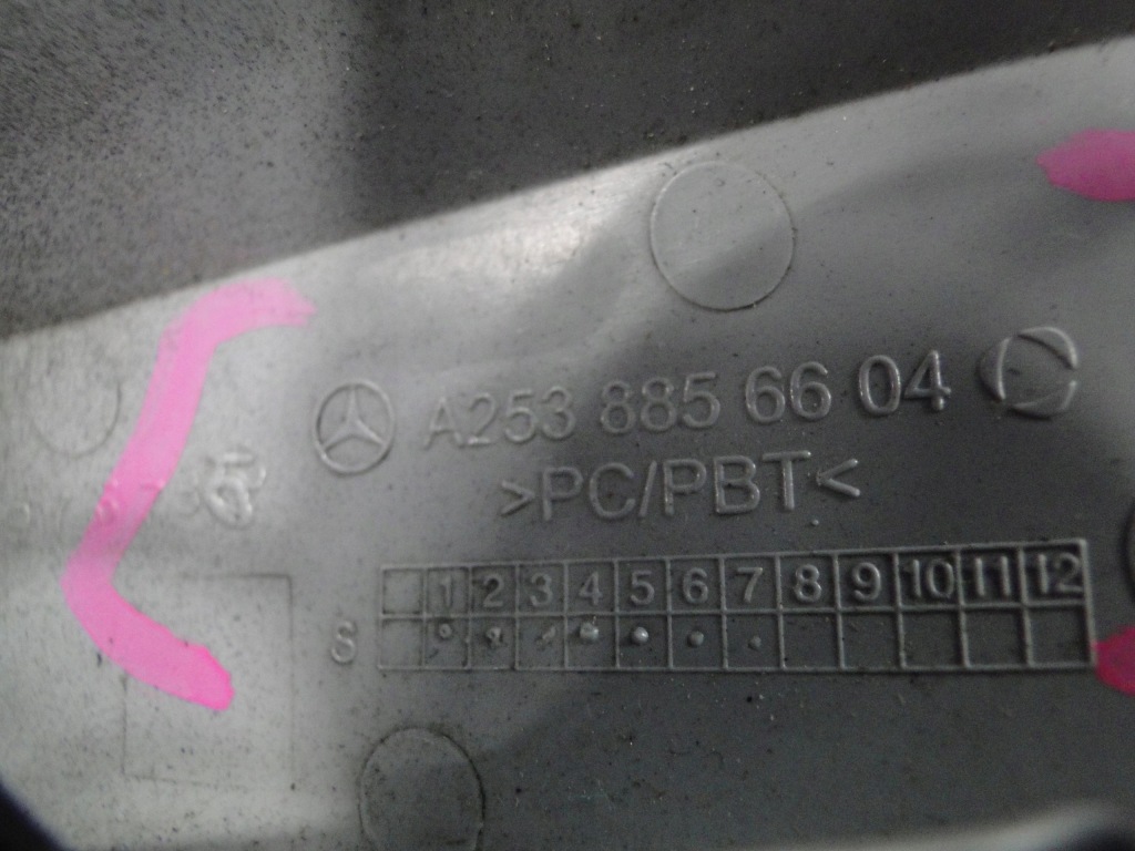 фото №6, Mercedes заглушка фаркоп w бампер передний glc 253 x253 a2538856604 lift amg