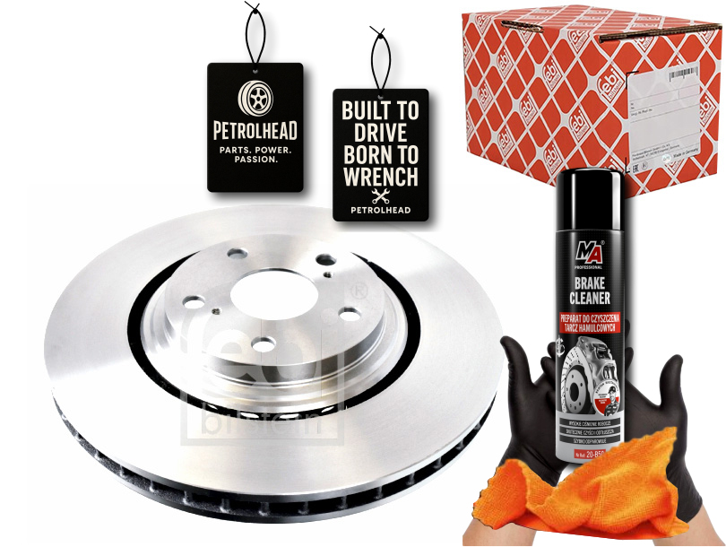 фото №1, Тормозные диски тормозные 2szt. перед lexus es nx rx toyota ca #petrolhead pro+ kit2