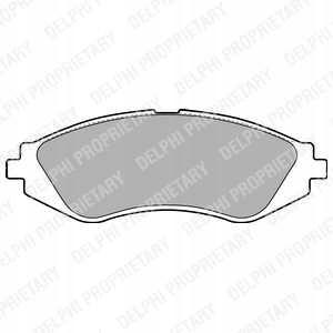 фото №2, Тормозные диски тормозные колодки перед delphi chevrolet lacetti