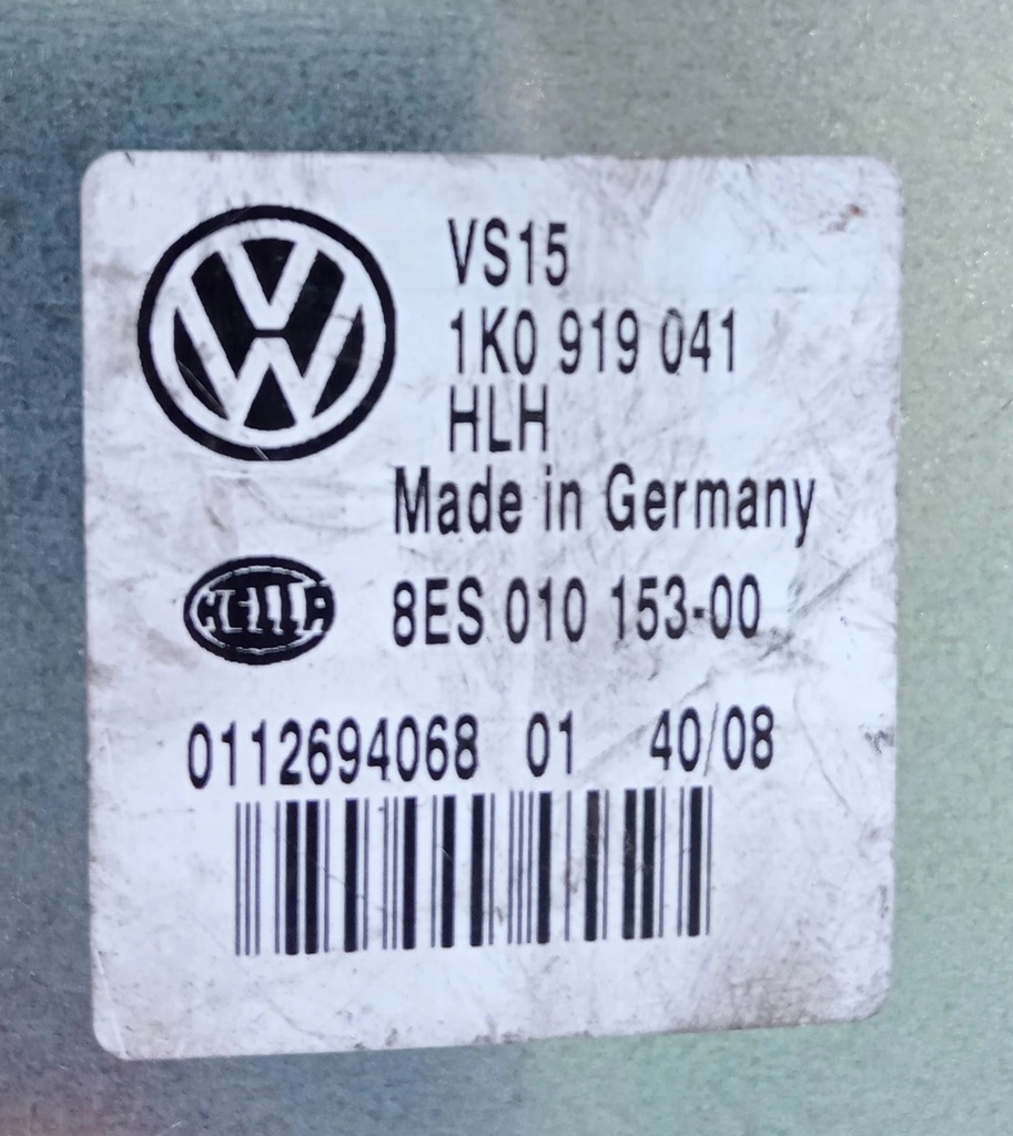 фото №3, Модуль стабилизатор напряжения vw scirocco 1k0919041