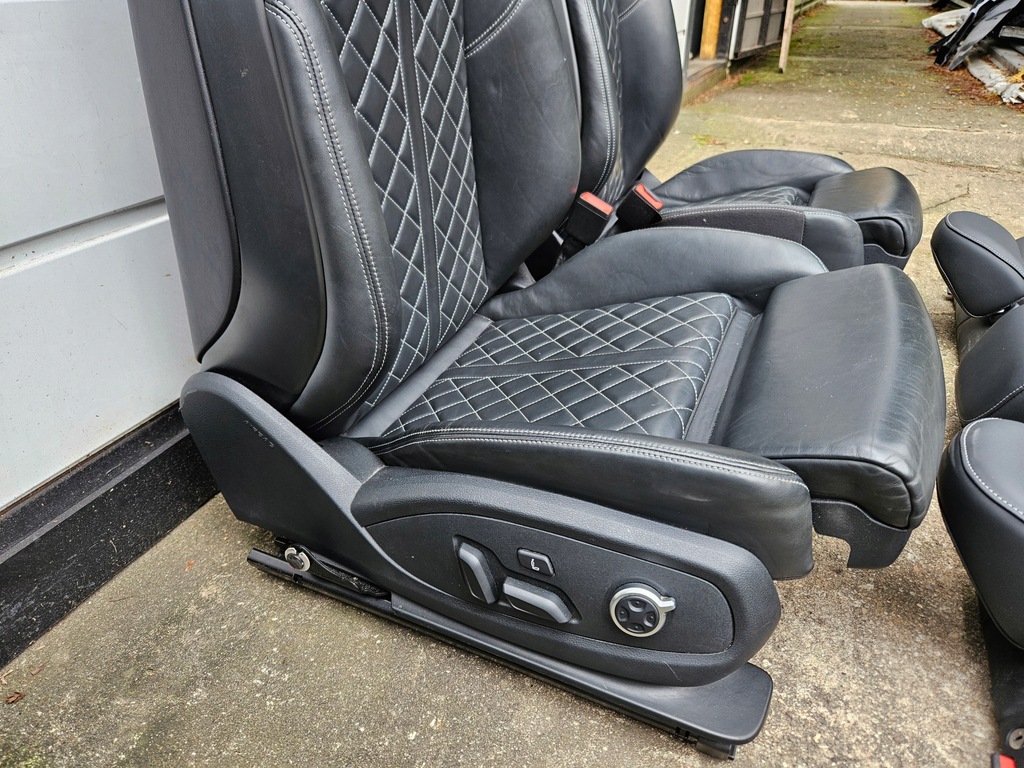 фото №12, Сидіння спортивні audi s4 b9 8w s-line rs4 електричний з масажем