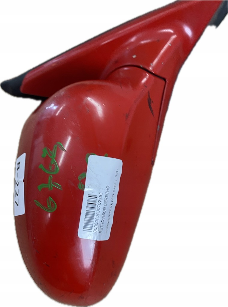 фото №9, Hyundai coupe i j2 96-01r зеркало правое электрический 3 pin