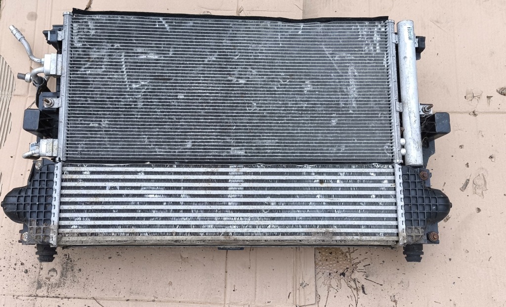 Купити Радіатор радіатор води кондиціонер вентилятор комплект mondeo mk5 2.0 tdci