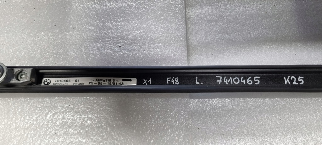 Bmw x1 f48 рейлінги рейлінг дахові shadowline комплект 7410465 7410466 Зі Шроту