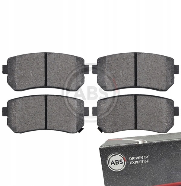 фото №1, A.b.s. 37533 набір гальмівних колодок гальмівних, гальма дискові