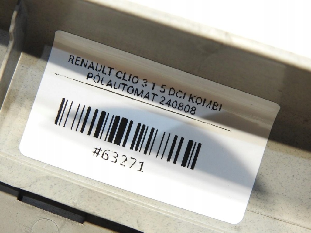 фото №4, Защита стойка b левая renault clio iii kombi 8200293550