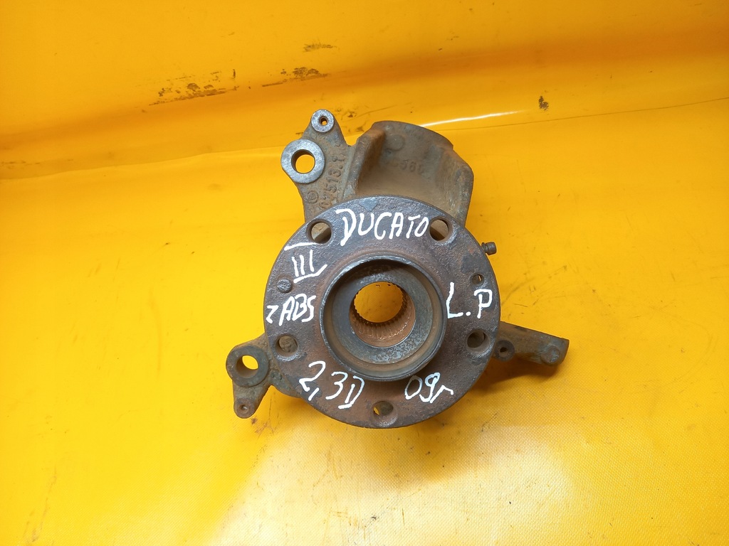 фото №1, Поворотний кулак+ ступиця лівий перед ducato iii 2,3d bus