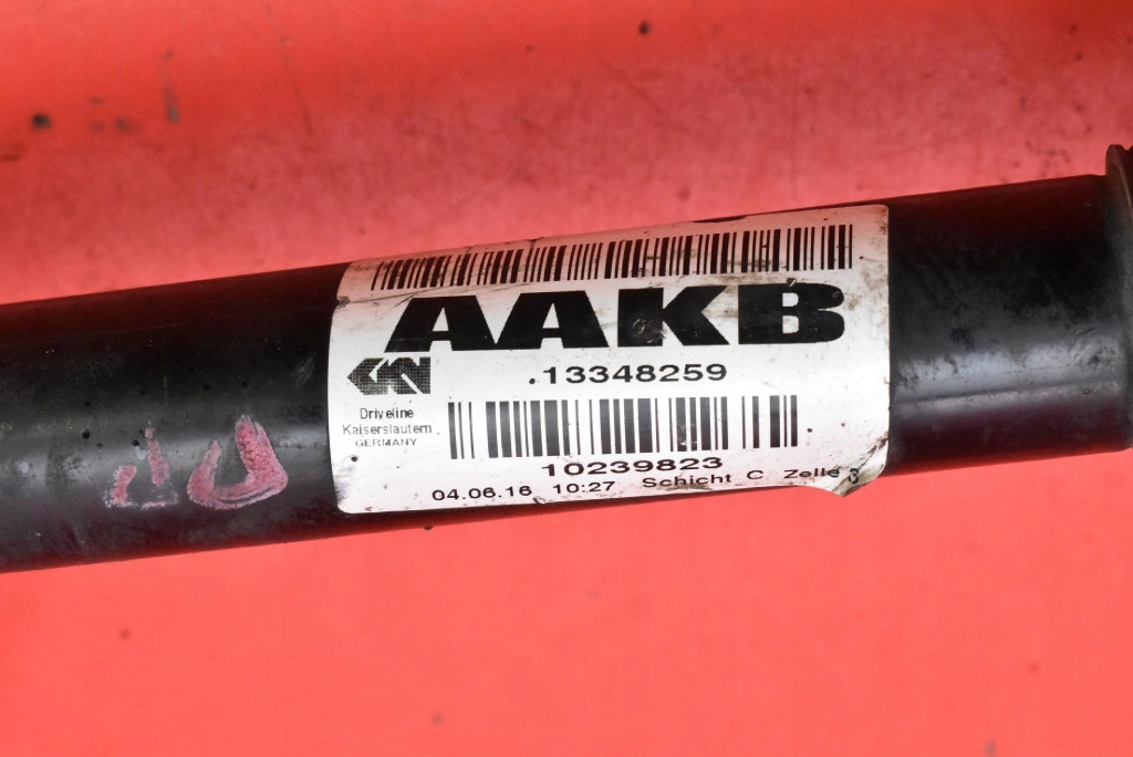 фото №9, Приводной вал правая перед механическая коробка передач 13348259 opel zafira c 1.6 cdti 120km 12-16