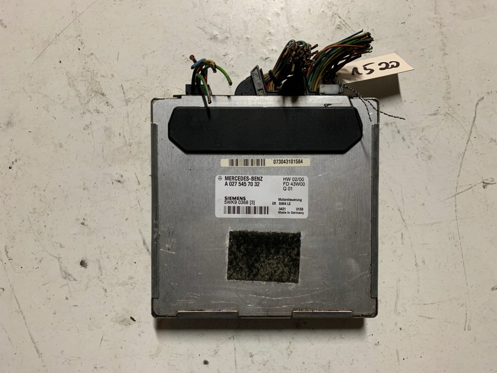фото №1, Бортовой компьютер mercedes r170 2.3 a0275457032
