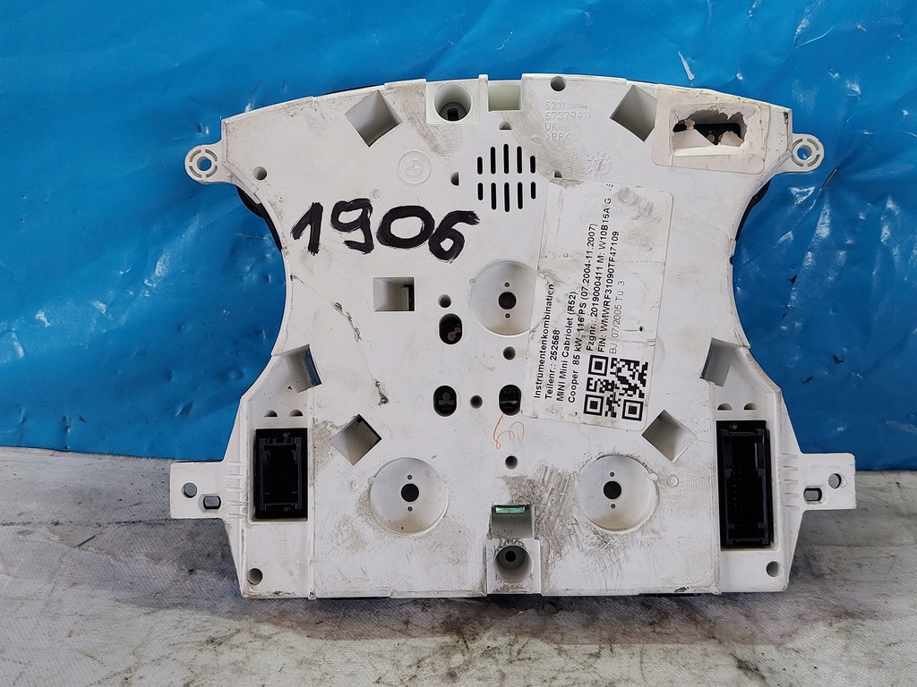 фото №11, Лічильник приладова панель mini r50 r53 1.6 b 62116957298