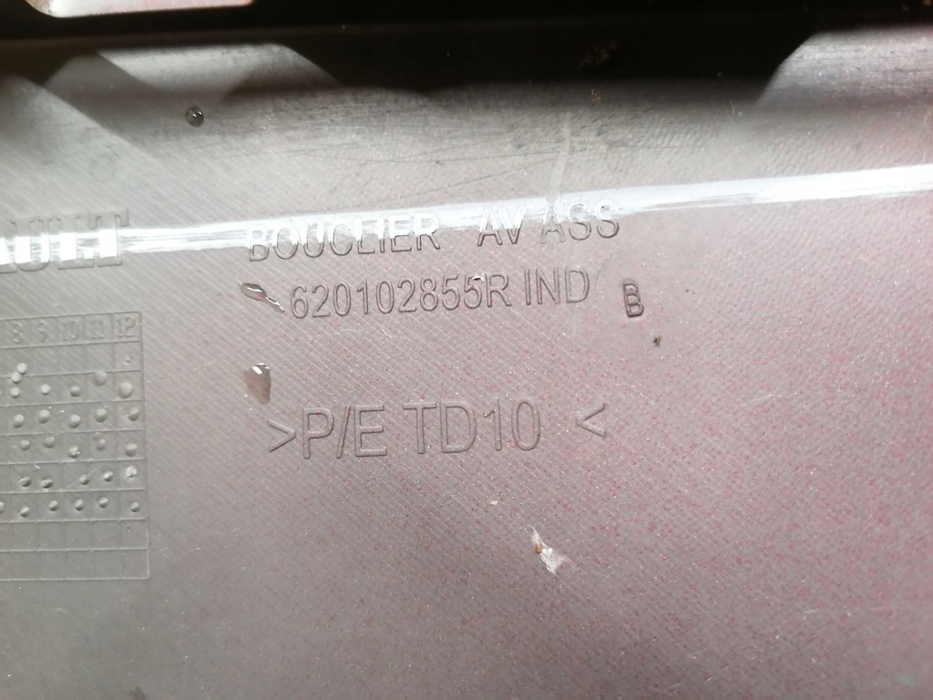 фото №8, Бампер перед передній renault zoe 2012-2019r