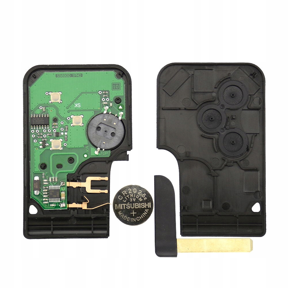 фото №2, Карта ключ renault megane scenic ii clio iii