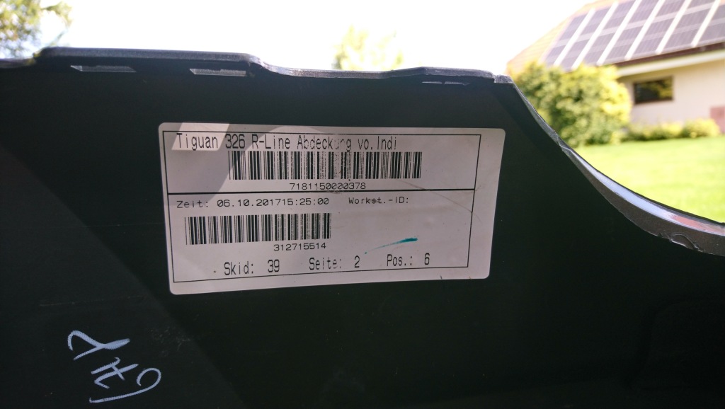 фото №7, Бампер перед передній vw tiguan ii r line