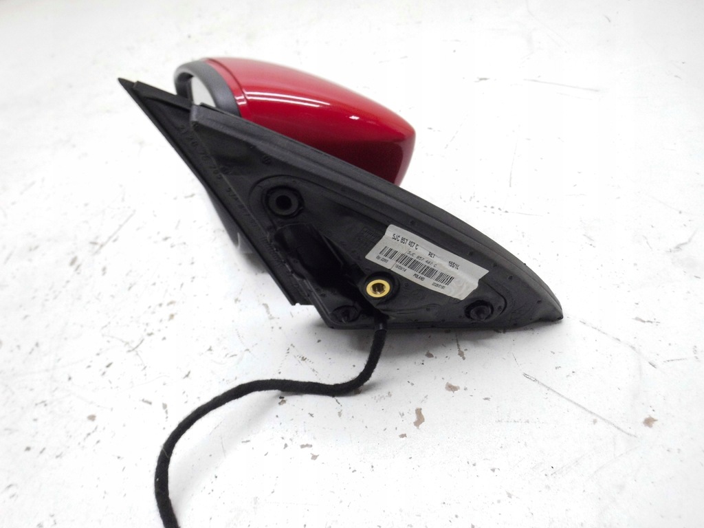 фото №5, Дзеркало skoda rapid 5ja ліва 5 кабелі lf3k оригінал