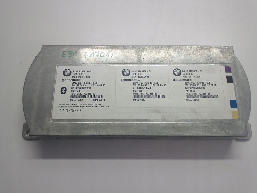 фото №1, Модуль bluetooth bmw e60 e90 9205930