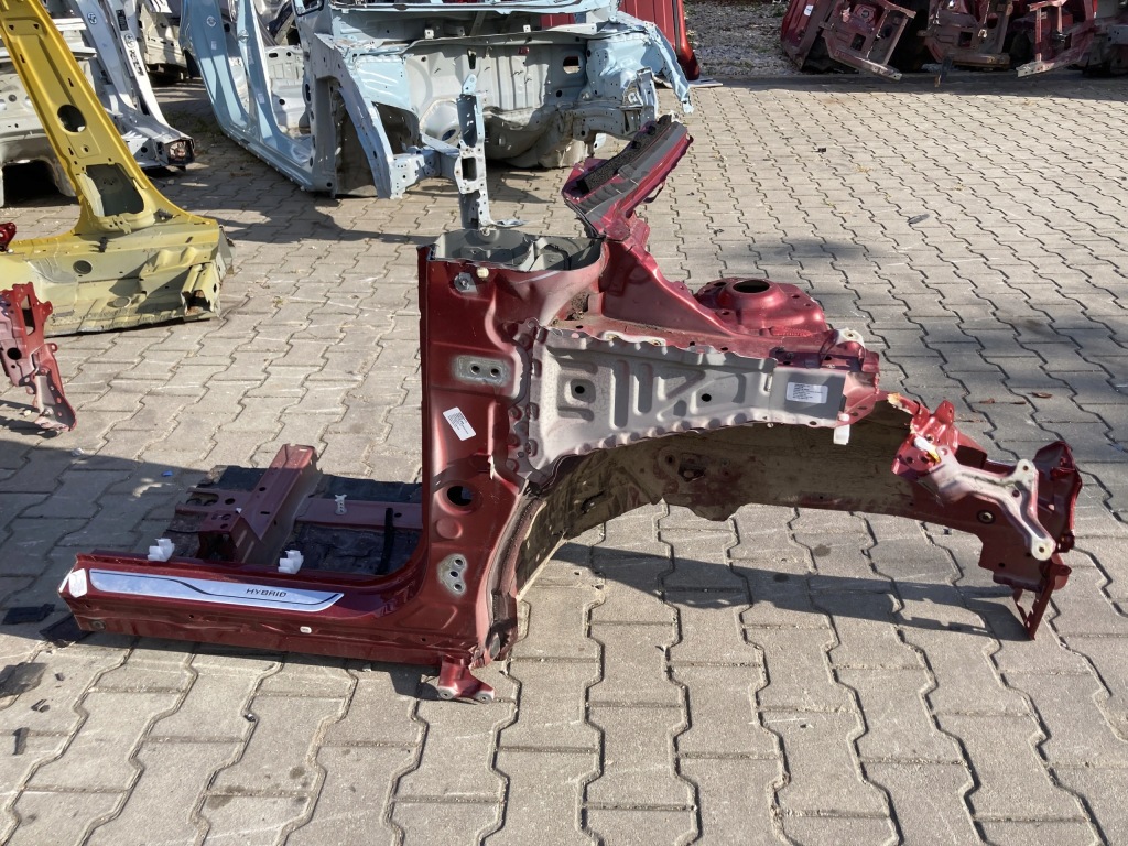 фото №1, Четверть лонжерон правый перед toyota yaris iv 20- 3t3