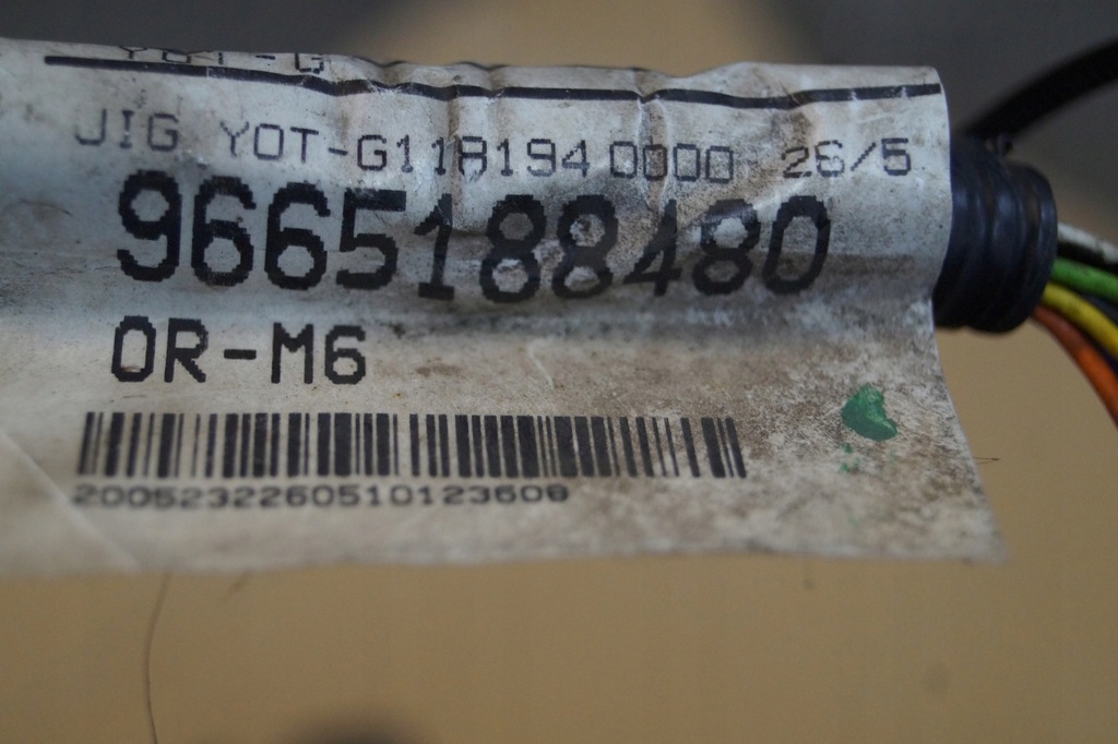 фото №7, Peugeot 3008 жгут датчиков парковки задняя pdc