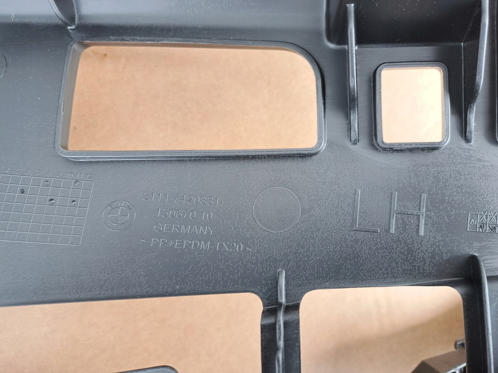 фото №8, Bmw 8 g14 g15 напрямна кронштейн бампера перед l+r