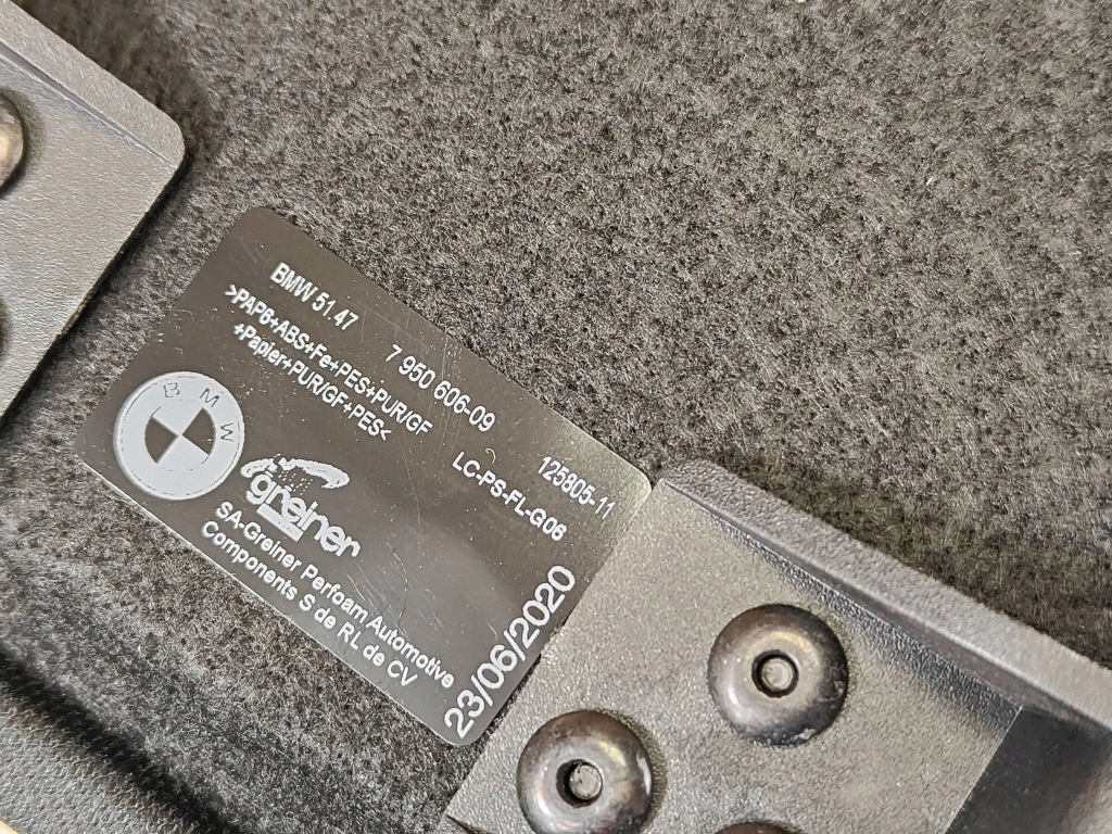 фото №14, Bmw x6 g06 шторка полиця задня багажника оригінал 7950606